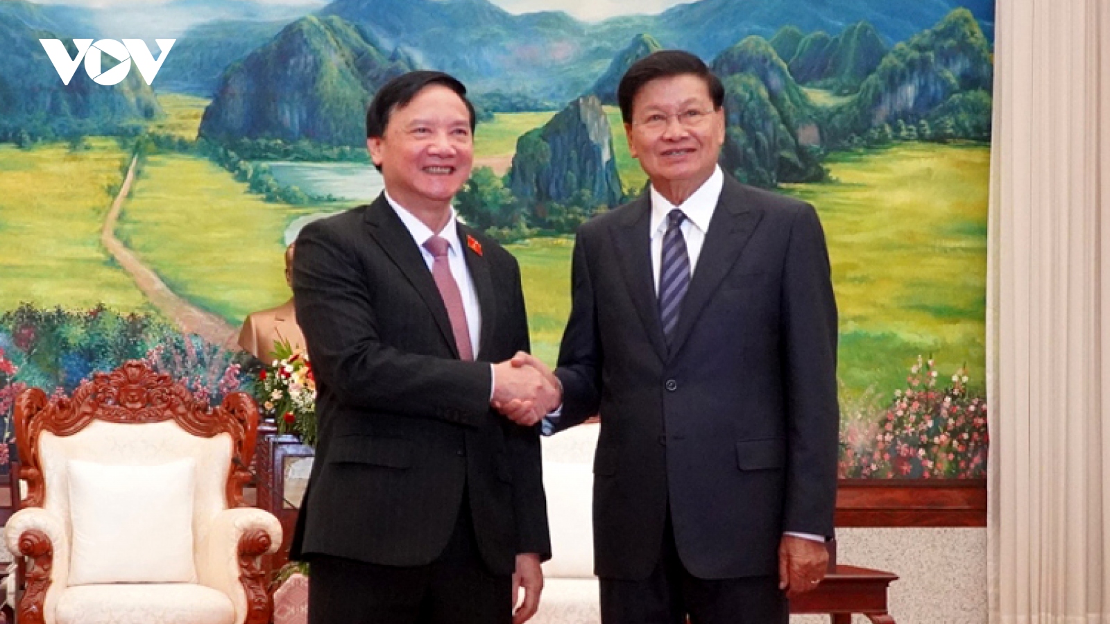 Lao leaders value Vietnam – Laos parliamentary cooperation